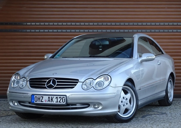 Mercedes-Benz CLK cena 15800 przebieg: 240000, rok produkcji 2004 z Janikowo małe 704